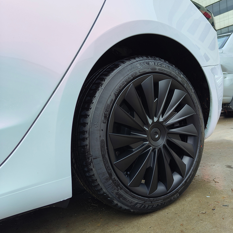 Model 3- Induction Wheel Covers 18 Inch Hubcaps Fit for 2024-2025 Tesla Model 3 Wheel Covers Tesla Model 3 Accessories