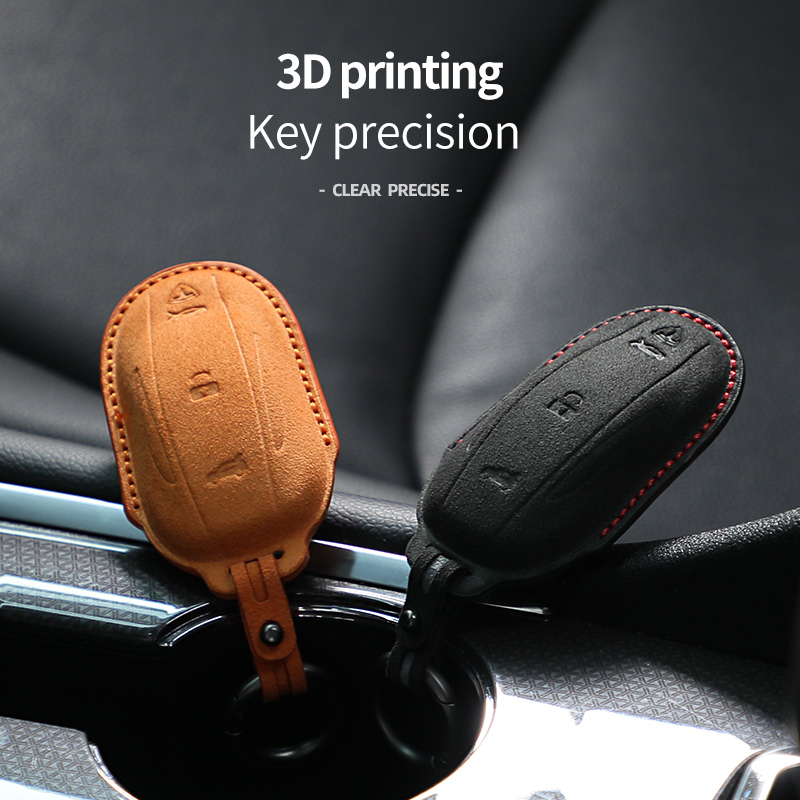 For TESLA Model 3 Y S X Car Key Card Holder Cover Case Metal Keychain Accessories