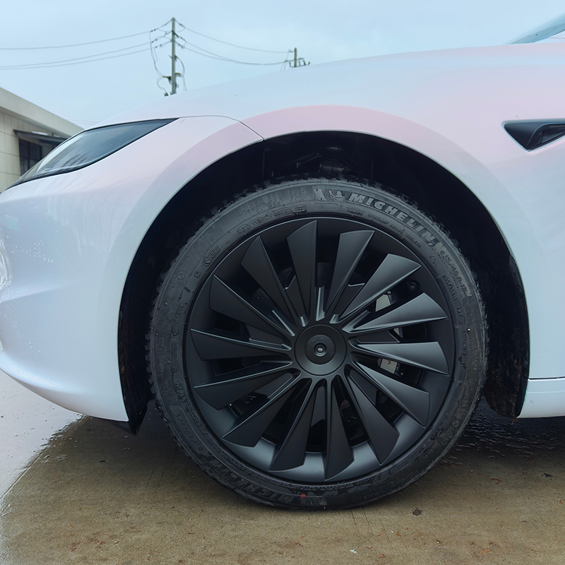 Model 3- Induction Wheel Covers 18 Inch Hubcaps Fit for 2024-2025 Tesla Model 3 Wheel Covers Tesla Model 3 Accessories