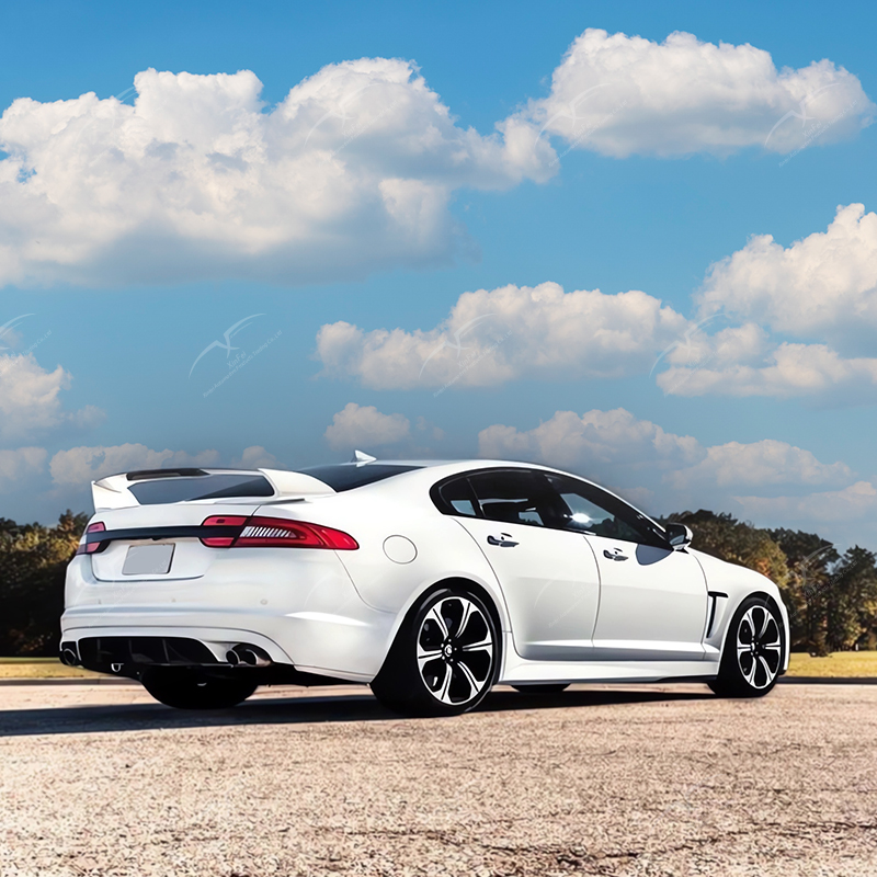 Car Rear Bumper Rear Spoiler Body Kit Decorative Accessories Suitable for Jaguar XF Spoiler 2008-2015 Body Kit Modified RS Style