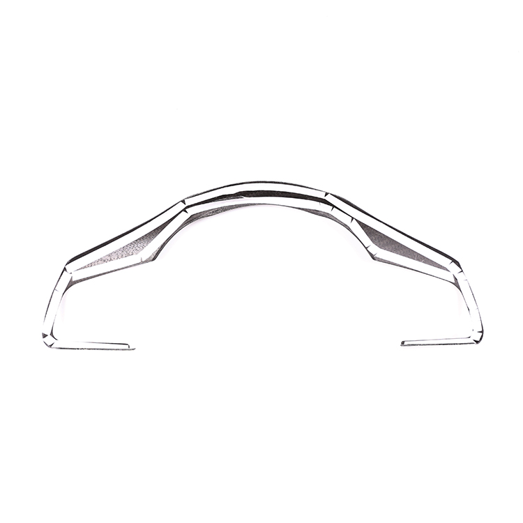 Real Carbon Fiber Center Console Steering Wheel Outline Decorative Frame for Jaguar F-TYPE 2013-2023 Car Interior Accessories