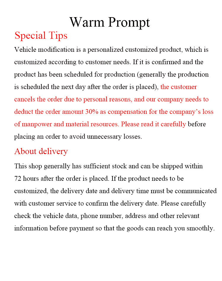 Product Summary