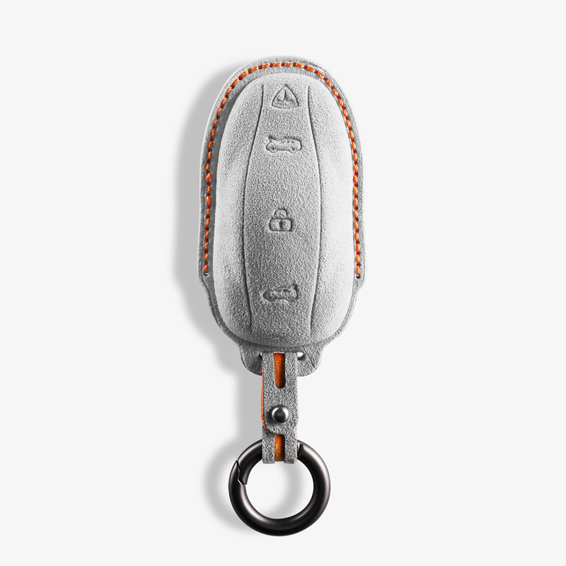 For TESLA Model 3 Y S X Car Key Card Holder Cover Case Metal Keychain Accessories