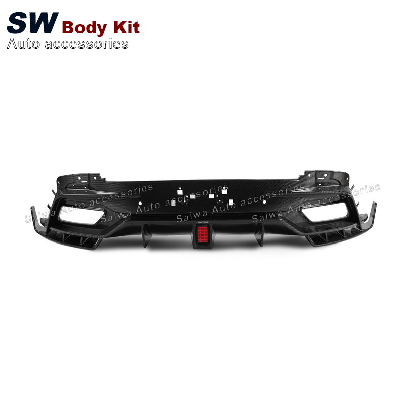 High Quality New Carbon Fiber PK Style Body Kit for Aston Martin DB11 DB11 Upgrade Modification Front Bumper Splitter