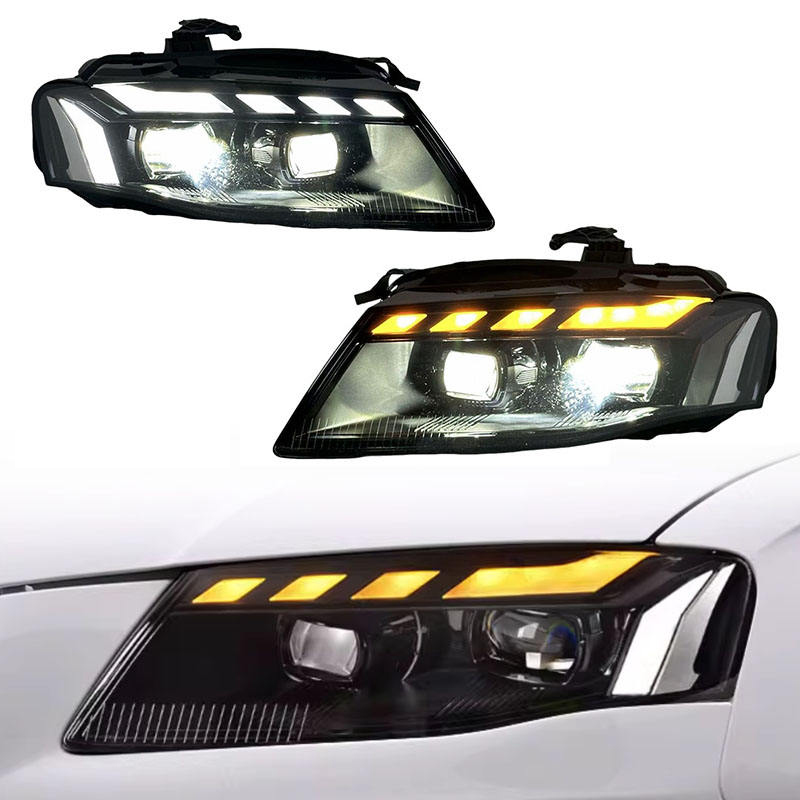 Auto Exterior Light Daytime Running Led Light Others Car Light Accessories Halogen &amp; Xenon Headlight for Audi A4 B7 Headlights
