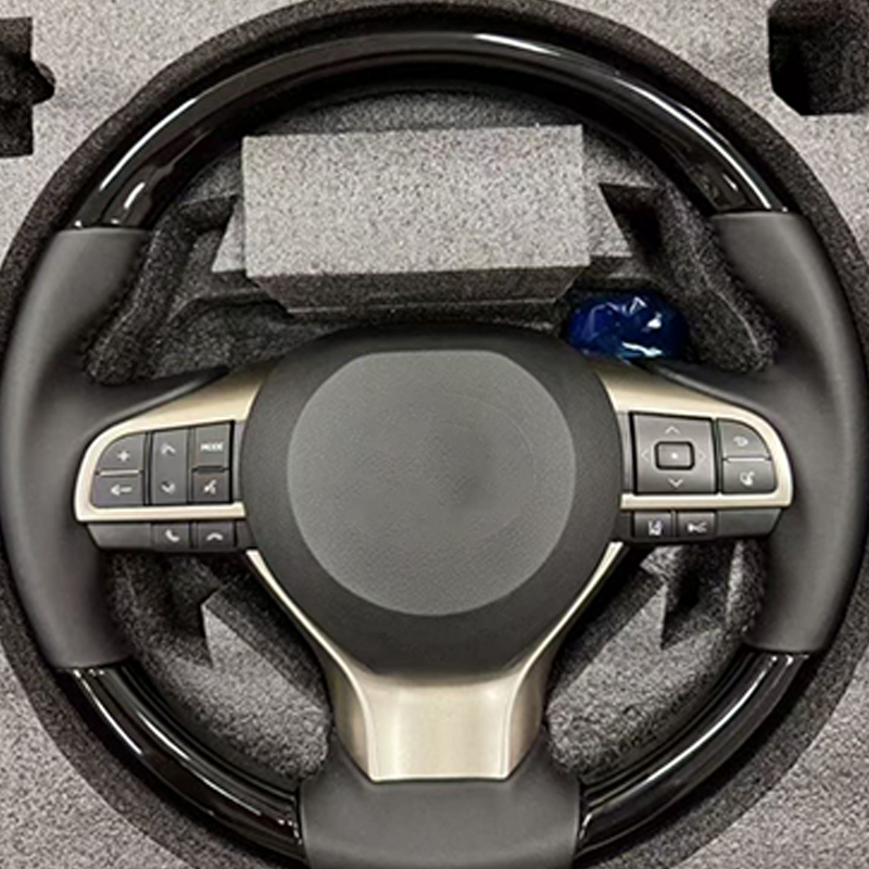 Wood Steering Wheel design details 3