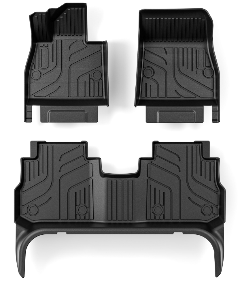 Custom Luxury Deep Tray Full Set 3Pcs All Weather 3D TPE Car Floor Mats for AITO Cars Protection