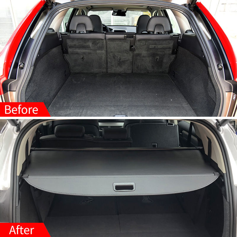 Car Innovative General Interior Accessories for Volvo XC90 2015-2024 Retractable Trunk Cargo Cover