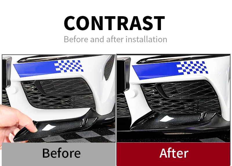 Supra A90 Front Bumper Lip 2