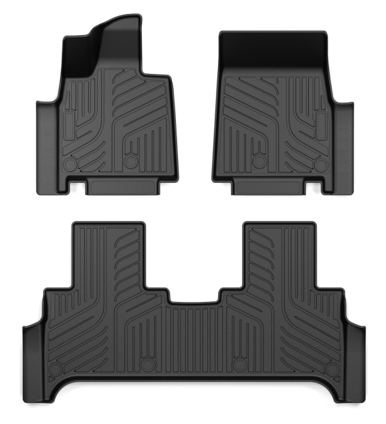 Custom Luxury Deep Tray Full Set 3Pcs All Weather 3D TPE Car Floor Mats for AITO Cars Protection