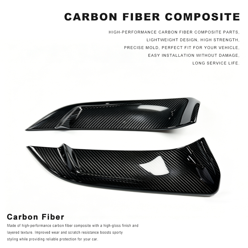 Carbon Fiber Car Part Front Bumper Lip Cover for 2019-2022 Toyota Supra A90 Car Exterior Accessory