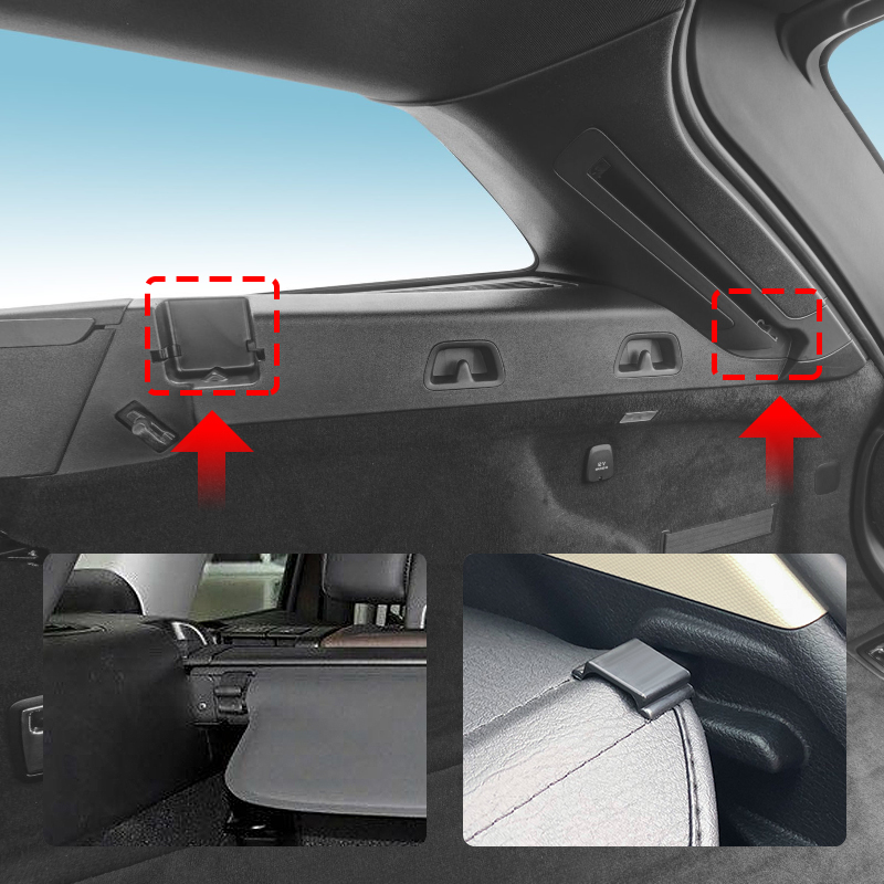 For Volvo V60 2018 2019 2020 2021 2022 2023 Car Innovative General Interior Accessories Retractable Trunk Cargo Cover