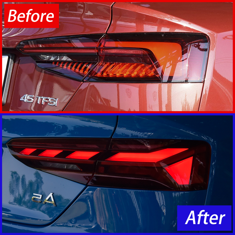 Car Front Lamps for Audi A5 A5L S5 RS5 2017-2019 LED Auto Headlights Assembly Upgrade 2023 Style Dynamic Taillights Accessories