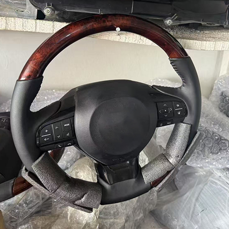 Wood Steering Wheel design details 4