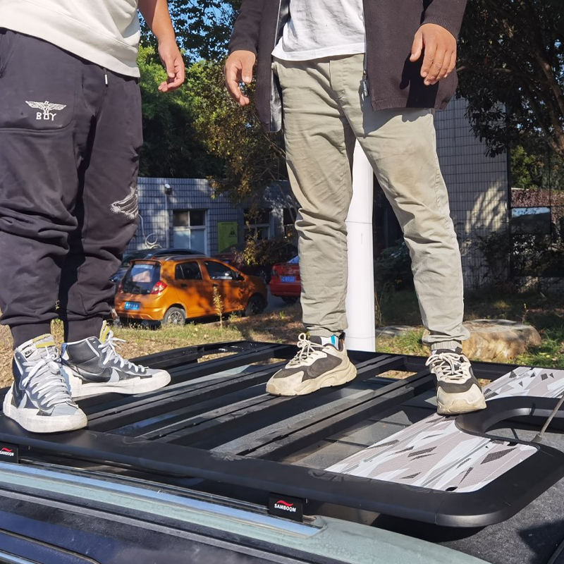 HIGH QUALITY CAR Accessories ROOF RACK ROOF PLATFORM SIDE LADDER Side Box for Lexus LX570 2016-2021