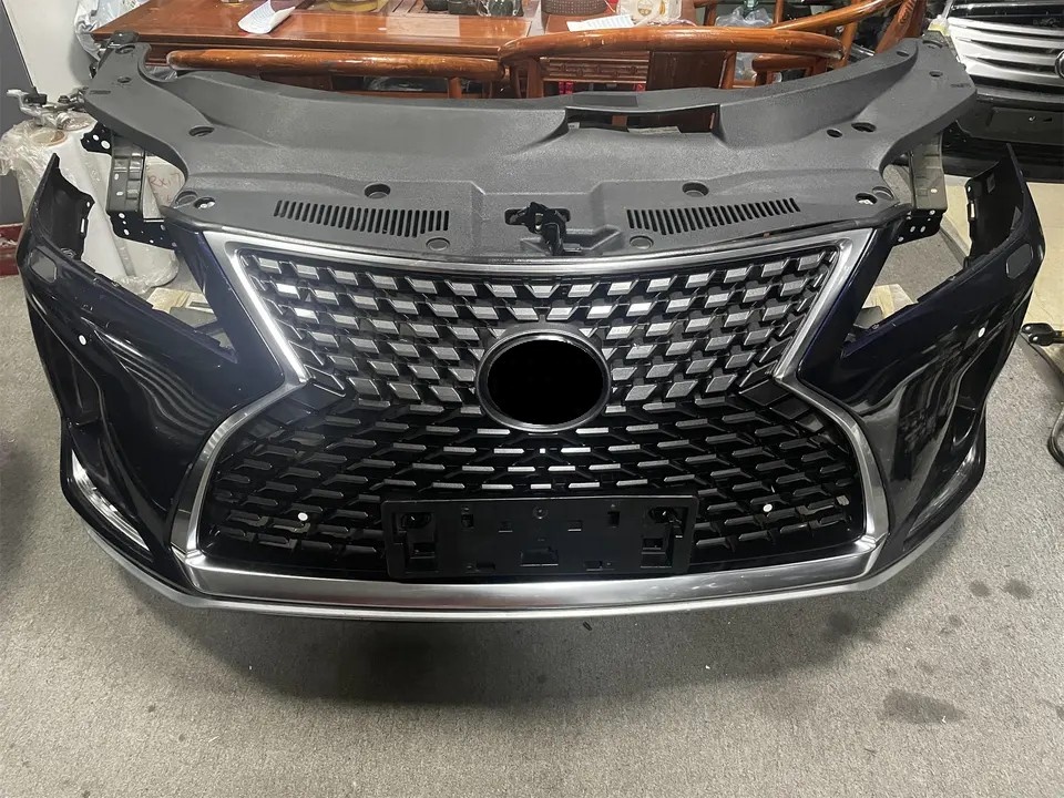 2006 2021 RX200 RX270 Front Face RX350 RX450H Three Lens Headlight Front Bumper Full Car Accessories Front Face Assembly
