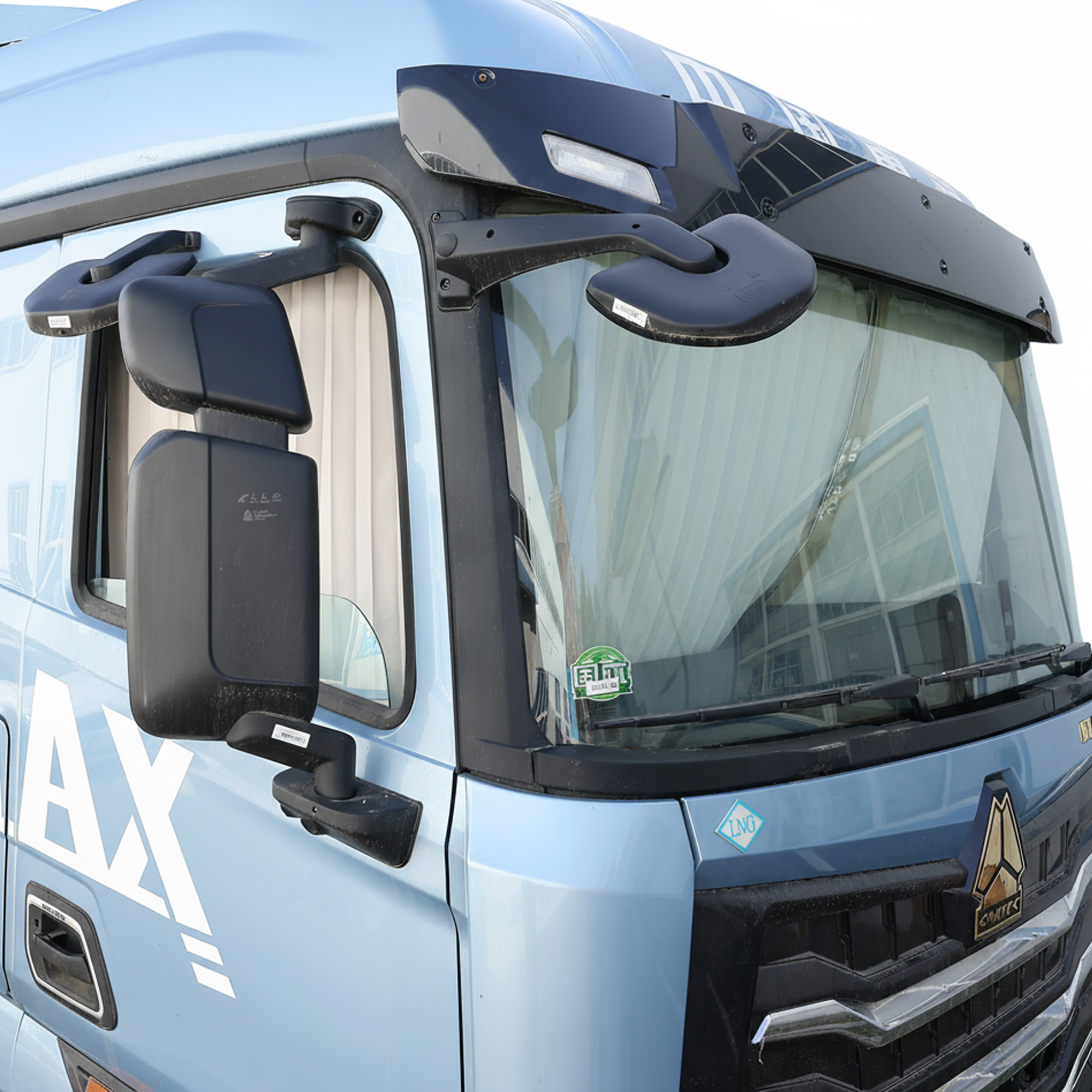 Rownfur Premium Quality Truck Accessories Custom Color 240CM X 90CM Window Curtain VOLVO/MERCEDES/DAF/SCANIA Light Blocking