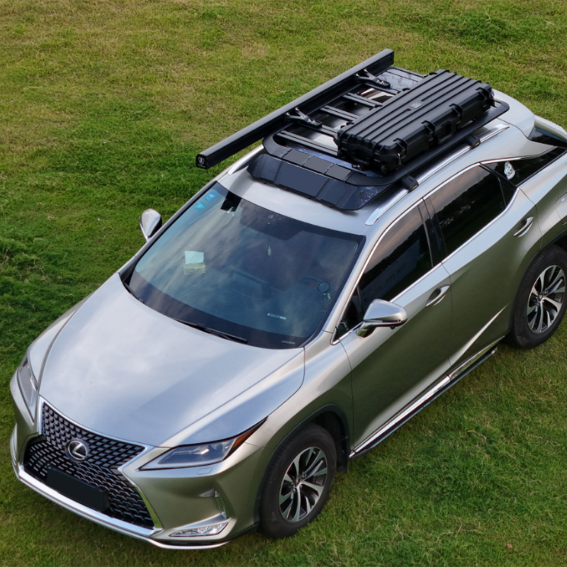 HIGH QUALITY CAR Accessories ROOF RACK ROOF PLATFORM SIDE LADDER Side Box for Lexus LX570 2016-2021