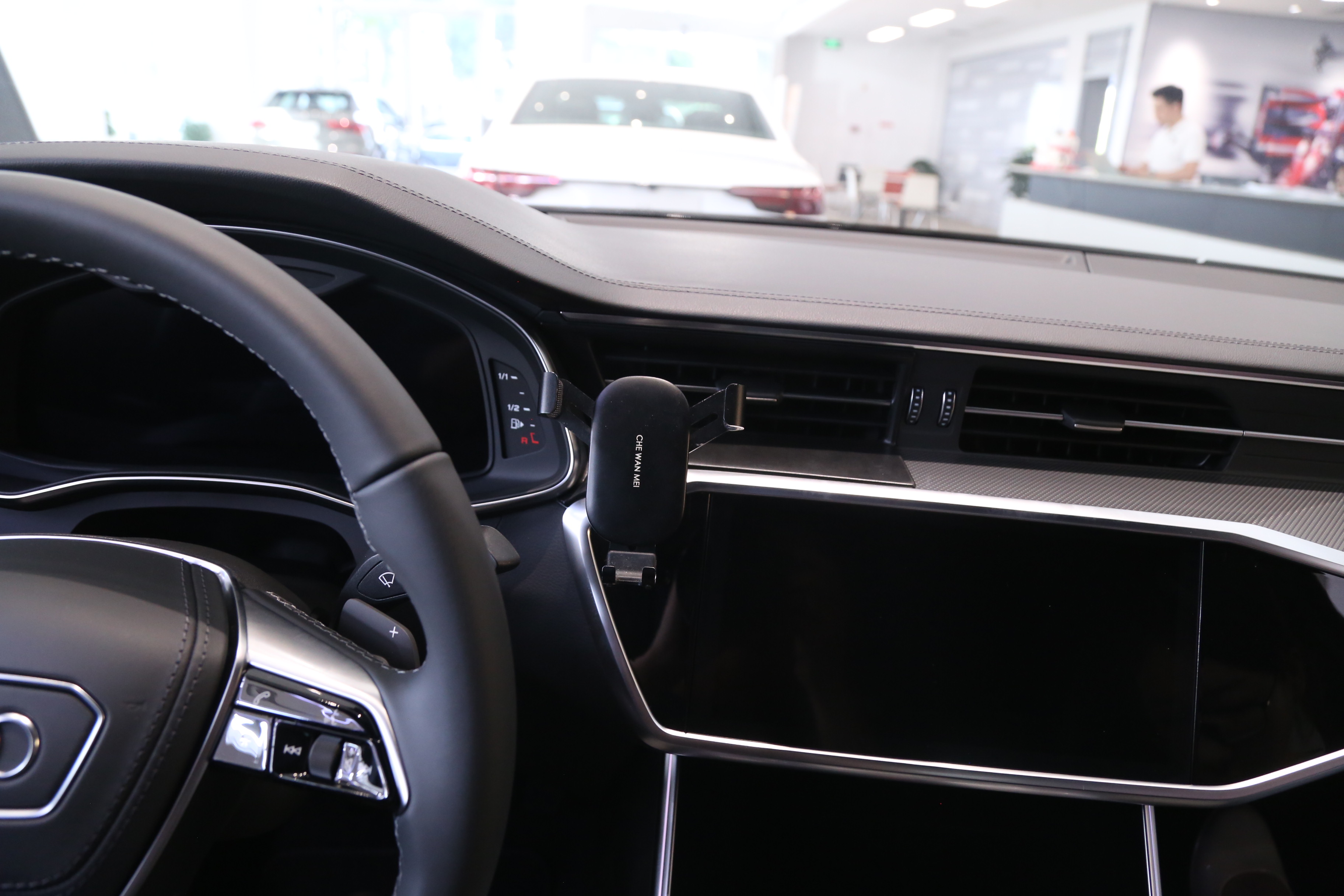 High Quality Car Phone Holder Accessories for Audi A7 and Audi A6 C8 From 2019 to 2024