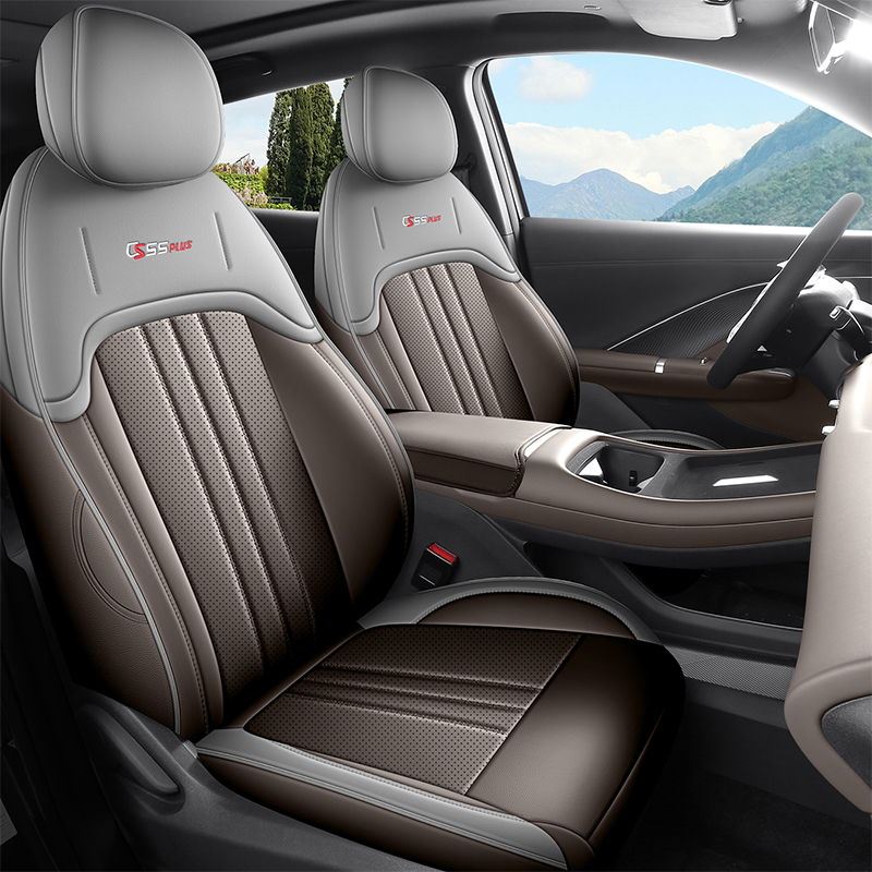 Custom Fit Car Seat Cover For Changan CS55 Plus Full Set Vehicle-Specific For Closed Off-Road Vehicle Car Decoration Accessories