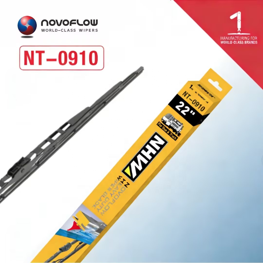 NOVOFLOW Factory Direct High Quality Universal Truck and Bus Wiper Blade Car Accessories with 4 Adapters for SCANIA VOLVO MAN