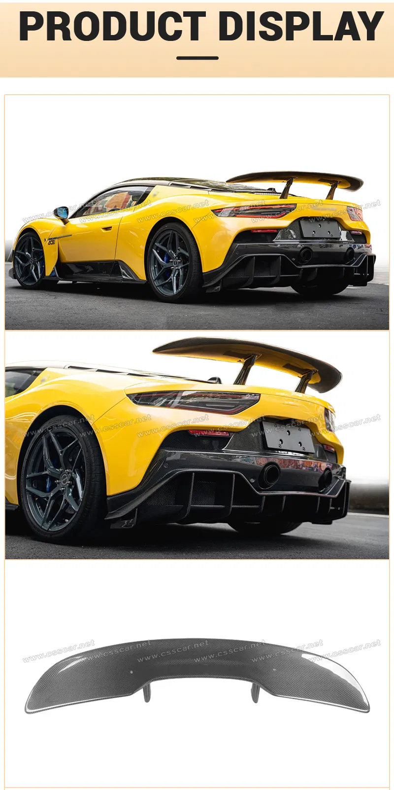 Maserati MC20 Carbon Spoiler 4