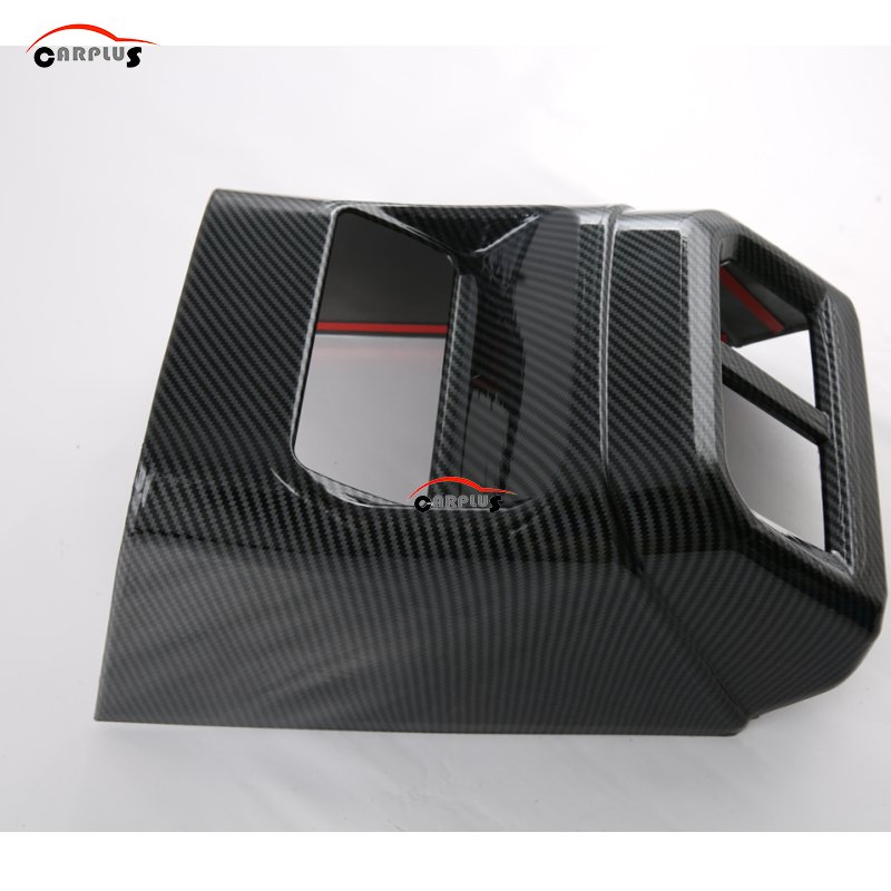Rear Air Vent Car Interiors for 2023 Ranger T9 Carbon Fiber Auto Accessories Luxury Carbon Color Protection Lamp Cover Bodykit