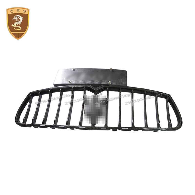 Best Price Carbon Fiber Front Bumper Grille Car Grills for Maserati Ghibli Aspec Style