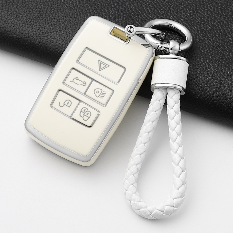 New TPU Car Key Case Protect Cover for Land Rover Range Rover Discovery 5 Sport for Jaguar XEL E-PACE Accessories