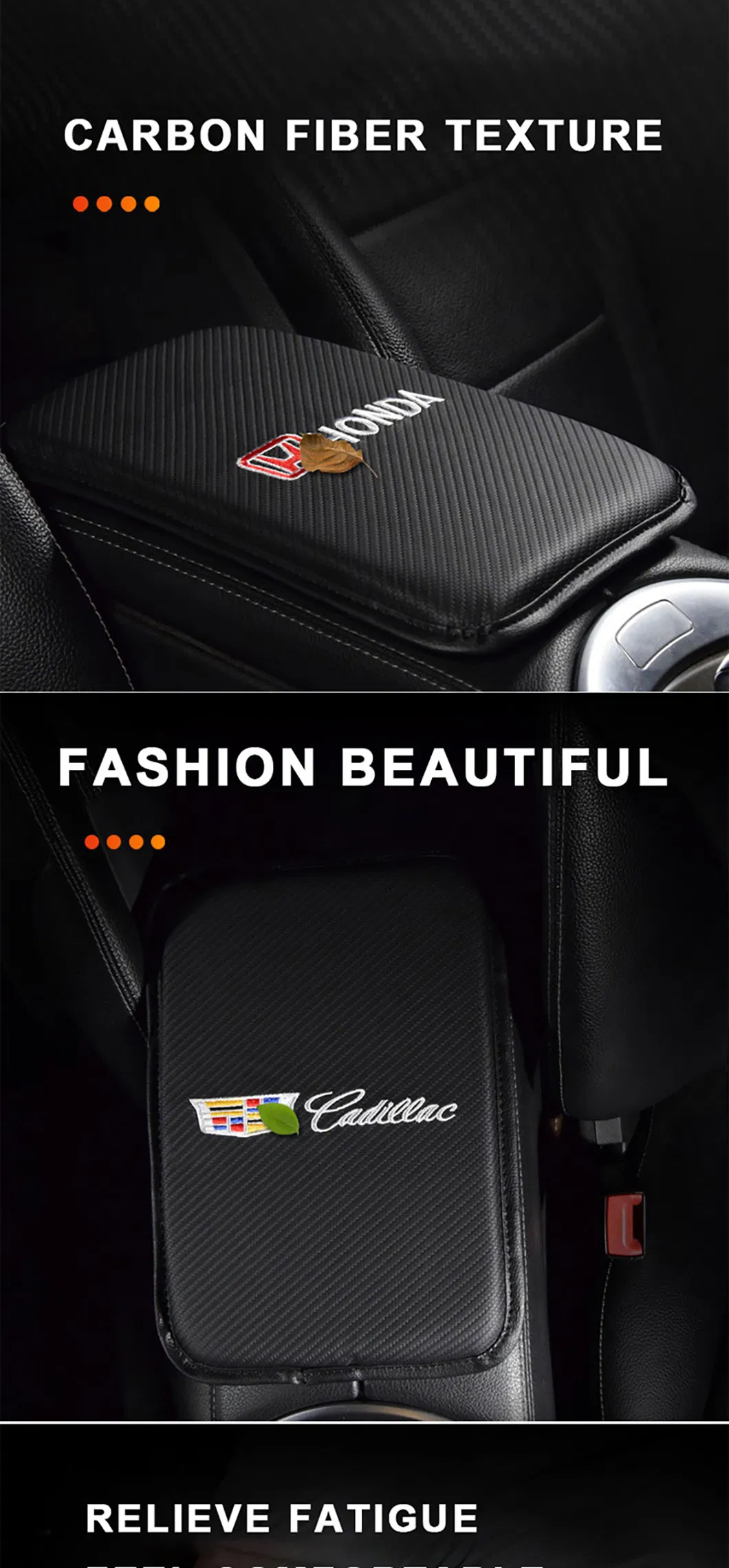Car Center Console Pad View 2