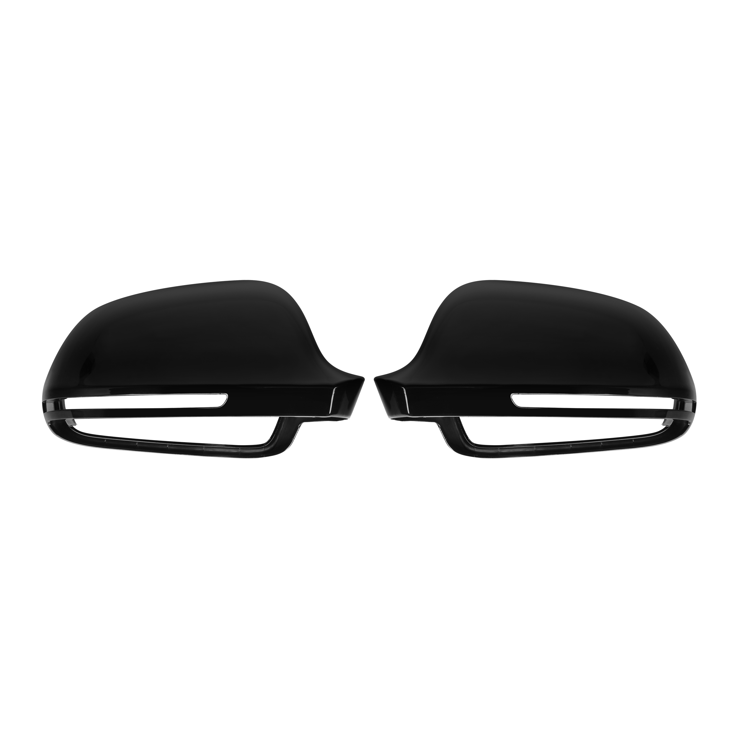 OEM Style ABS Gloss Black B8 Mirror Cover Without Lane Assistant Car Accessory for Audi A3/Q3/RS3/A4/A5/A6L RS8/A8L S8 B8
