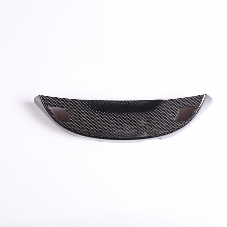 Custom Label Carbon Fiber Car Interior Accessories, Automotive Inner Rearview Mirror Base Trim Air Vent Panel Carbon Fiber Parts for C7