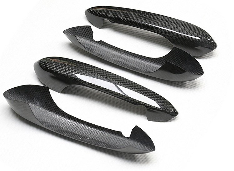 2021-2023 Car Handle Accessories Suitable for BMW 4 Series Modified Dry Carbon Fiber Exterior Door Handles