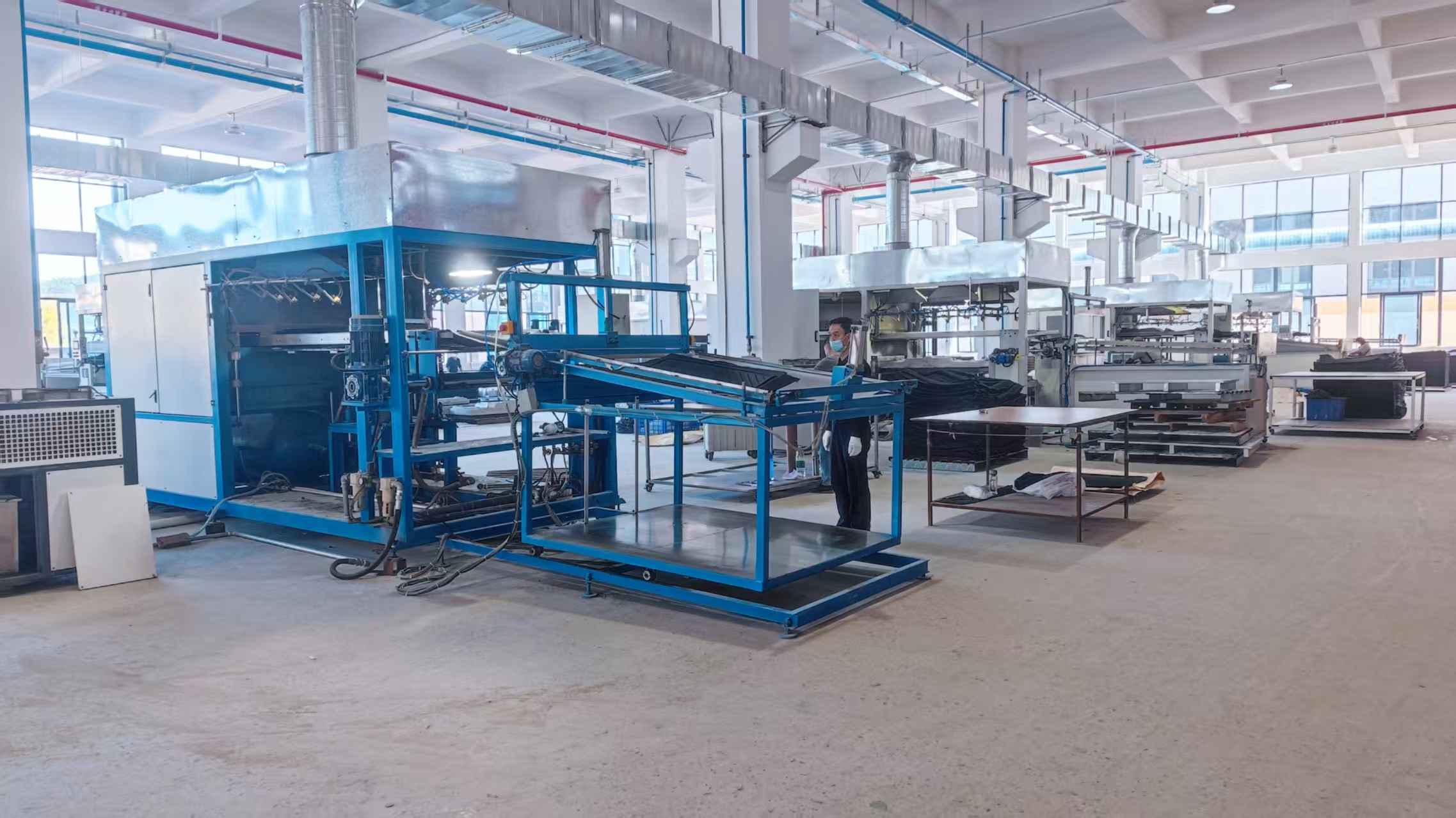 Plastic Vacuum Forming Machine Unit
