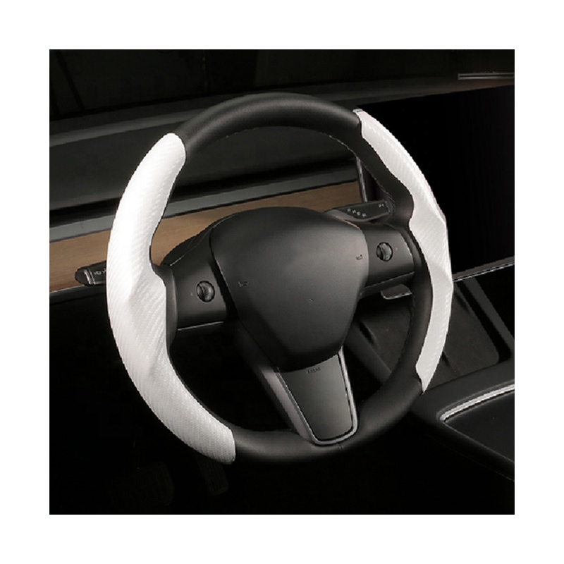 High Quality Steering Wheel Cover for jaguar Xf E f s X Type Pace Xe Xj X250 X351 Xjl Suede Carbon Fiber Interior Accessories