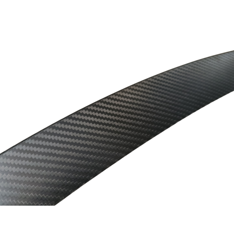 Real Carbon Fiber Rear Spoiler Wing Trunk Lid Extended Spoiler Car Mods Exterior Accessories for 2021-2023 Tesla Y Performance