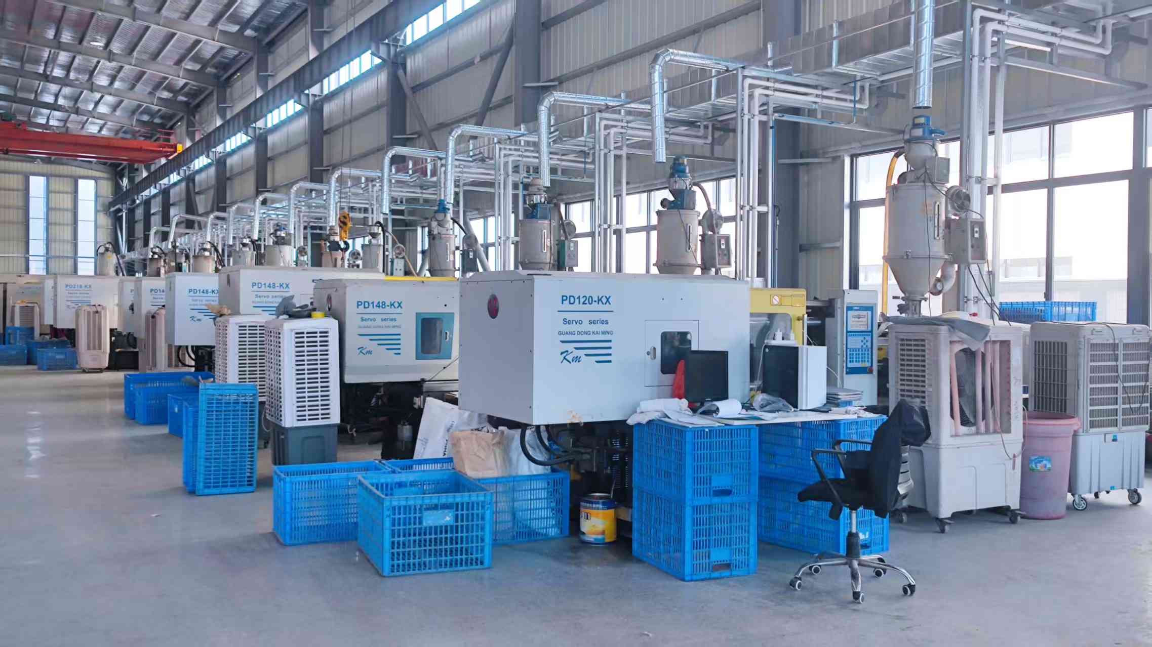 Injection Molding Factory Area
