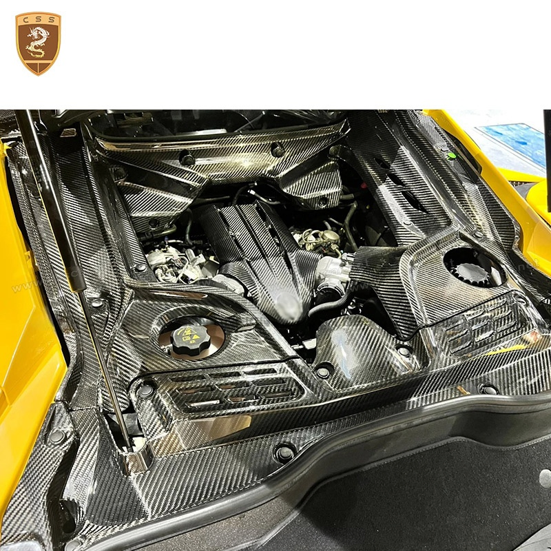 Carbon Fiber Car Interior Accessories for Maserati Mc20 Engine Interior