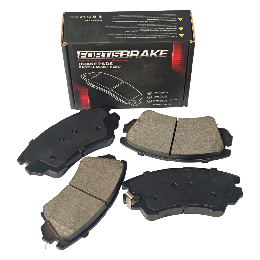 D1404 Eco-NAO Brake Pads Minimal Brake Dust Emission Ceramic Disc Brake Pad Fit Camaro Regal Caprice