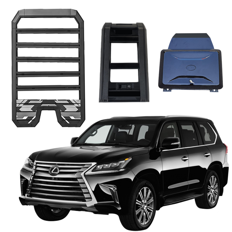 HIGH QUALITY CAR Accessories ROOF RACK ROOF PLATFORM SIDE LADDER Side Box for Lexus LX570 2016-2021