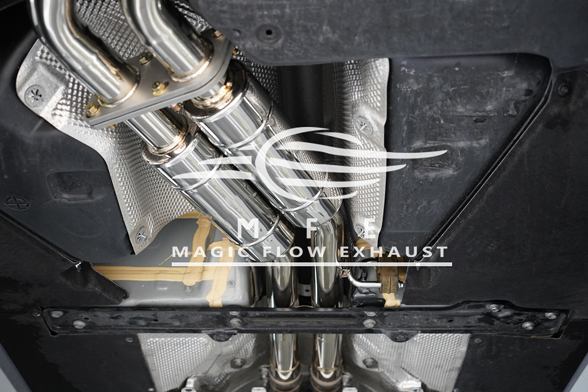 Popular Design Exhaust Pipe Muffler Cat-back for Audi A6 A7 C8 3.0T EA839 2019-2023 Car Accessories S6 S7 Style