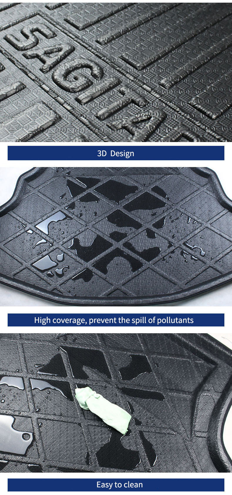 Car Trunk Mat Detail 2