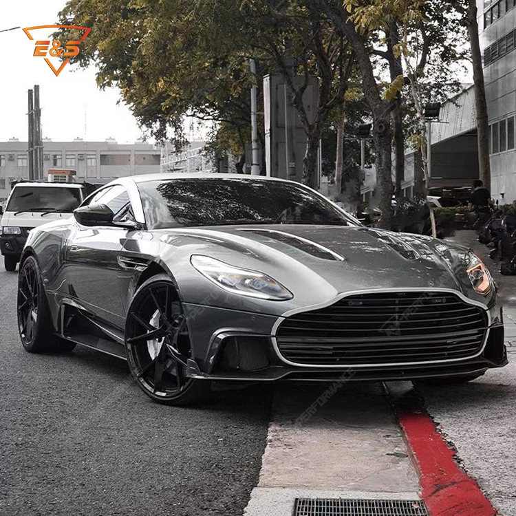 Special Offer Aston Martin DB11 M Style Carbon Fiber+FRP Black Body Kit 100% Fitment Screw-On Upgrade New Fender Spoiler Bumper