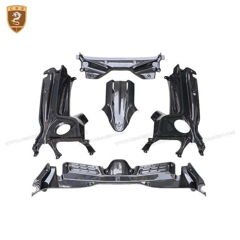 Carbon Fiber Car Interior Accessories for Maserati Mc20 Engine Interior