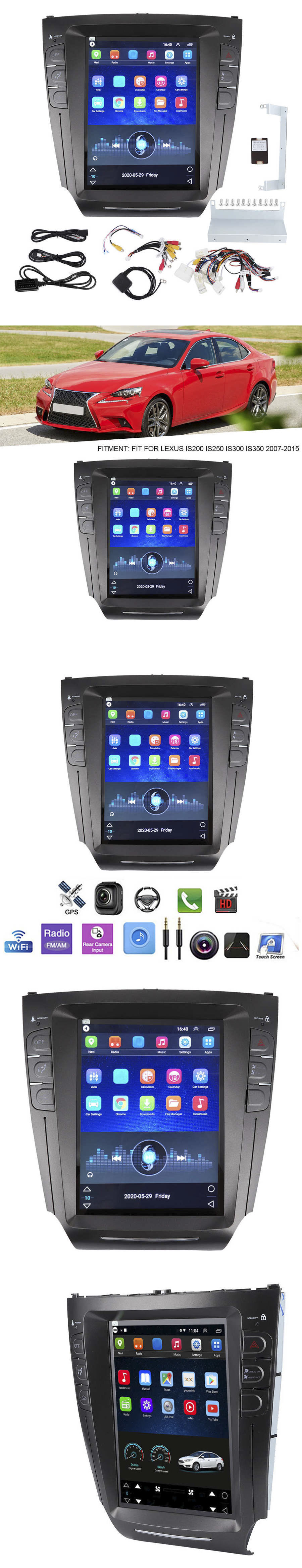 Car Radio Stereo GPS Navigation for Lexus