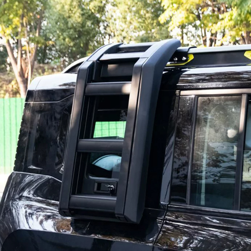 HIGH QUALITY CAR Accessories ROOF RACK ROOF PLATFORM SIDE LADDER Side Box for Lexus LX570 2016-2021
