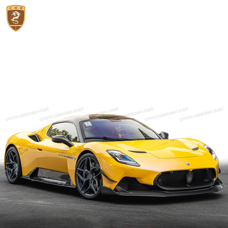 Od Style Dry Carbon Front Lip for Maserati Mc20 2020+ Front Bumper Lip Spoiler Splitter