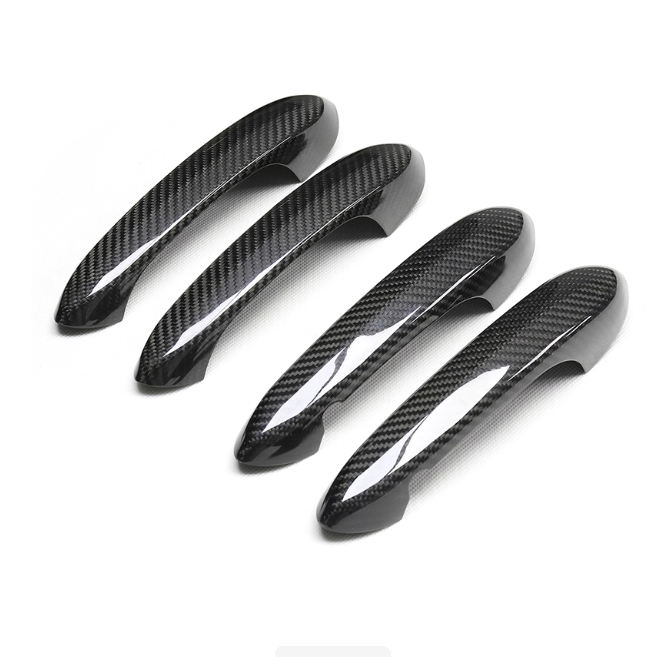 2021-2023 Car Handle Accessories Suitable for BMW 4 Series Modified Dry Carbon Fiber Exterior Door Handles