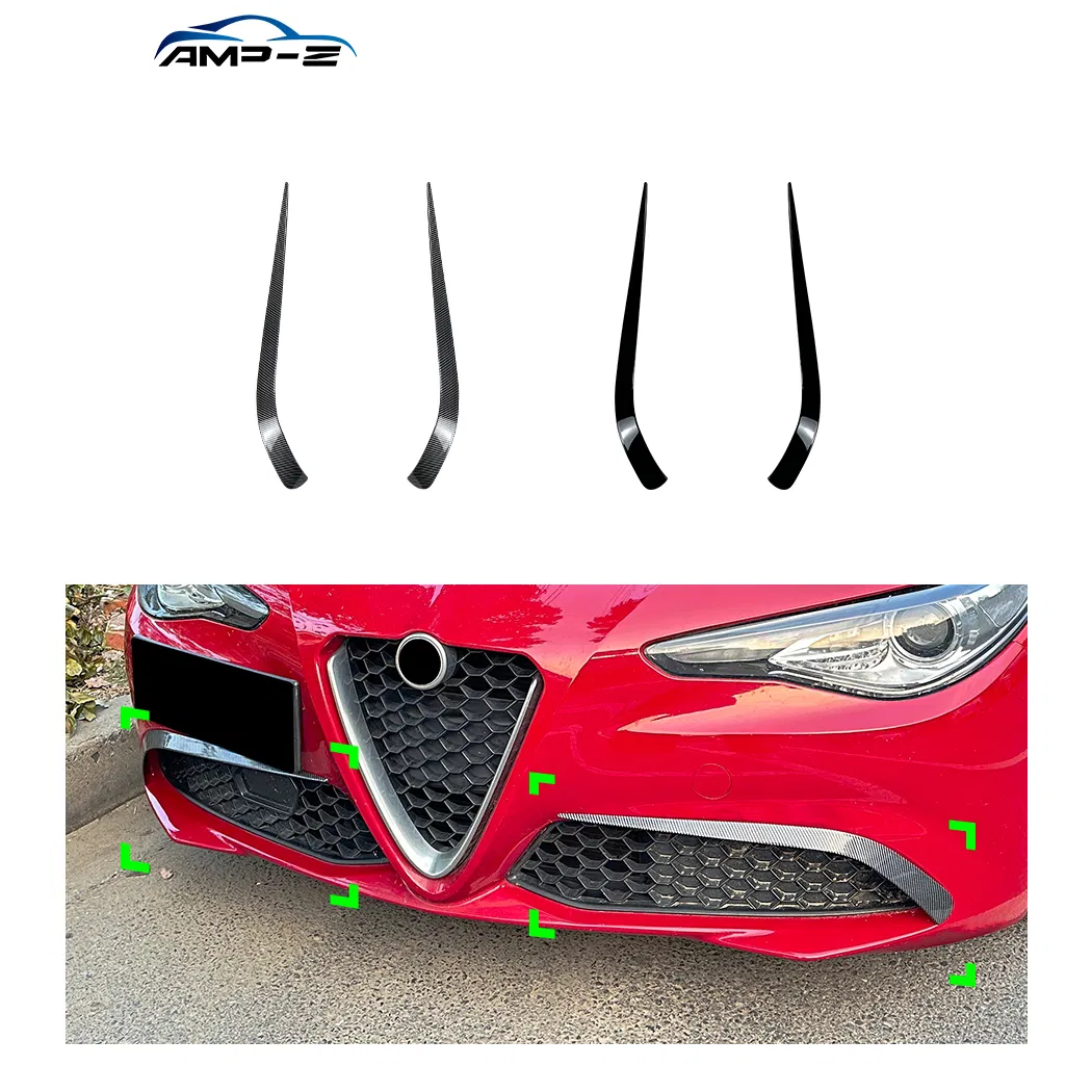 Giulia ABS Front Air Vent Splitter 1