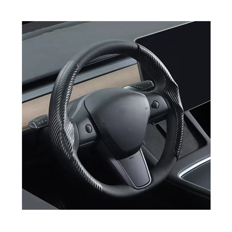 High Quality Steering Wheel Cover for jaguar Xf E f s X Type Pace Xe Xj X250 X351 Xjl Suede Carbon Fiber Interior Accessories
